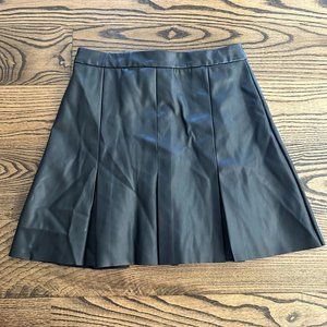 PLEATED MINI SKIRT